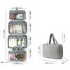 Four-fold Dry and Wet Separation Can Be Hung Storage Bag, Toiletry and Cosmetic Carrying Bag