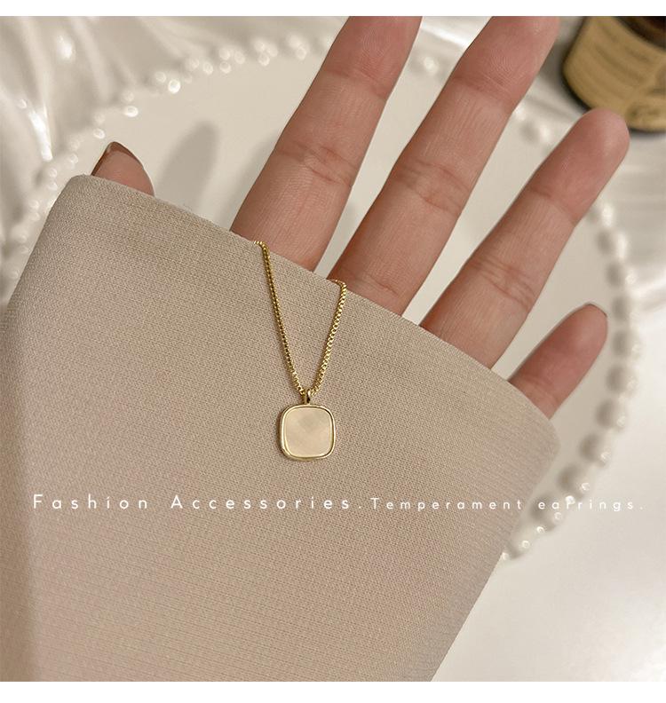 Изысканное ожерелье класса люкс 2022 года: Подвеска-ракушка на ключицу для женщин