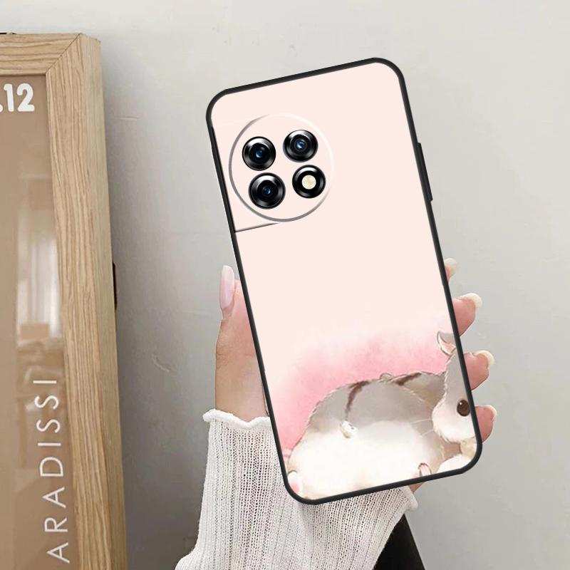 Чехол с хомяками для OnePlus Nord 5 CE 4 3 2 Lite N20 N30 OnePlus 15 13 12 R 10T 13T 10R 8T 9 10 11
