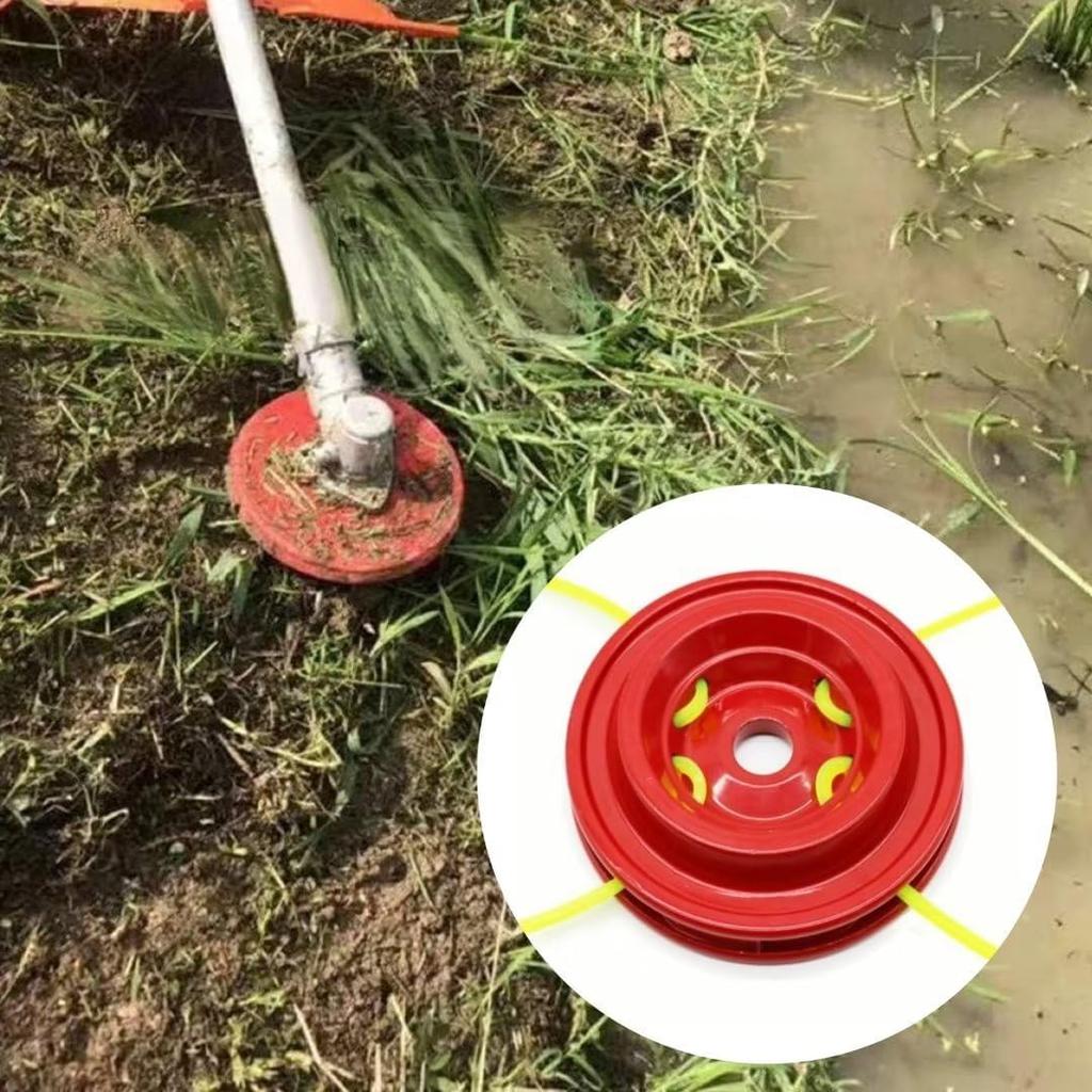 USonline911 Universal Aluminum Trimmer Head String Trimmer Weedeater W/ 4-Wire Brush Cutter, String Trimmer, Weed Trimmer