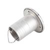 Boat Diesel Deck Filler with Cap 50mm 316 Stainless Steel Fuel Fill for Yachts Caravans Campers RVs
