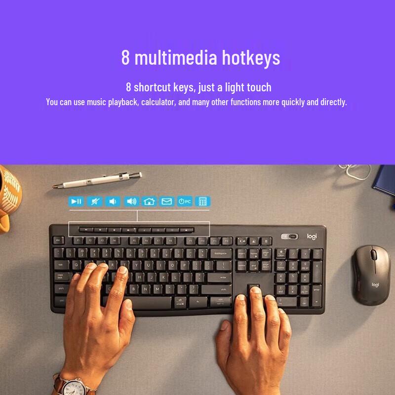 Logitech Беспроводной комплект клавиатуры и мыши MK370