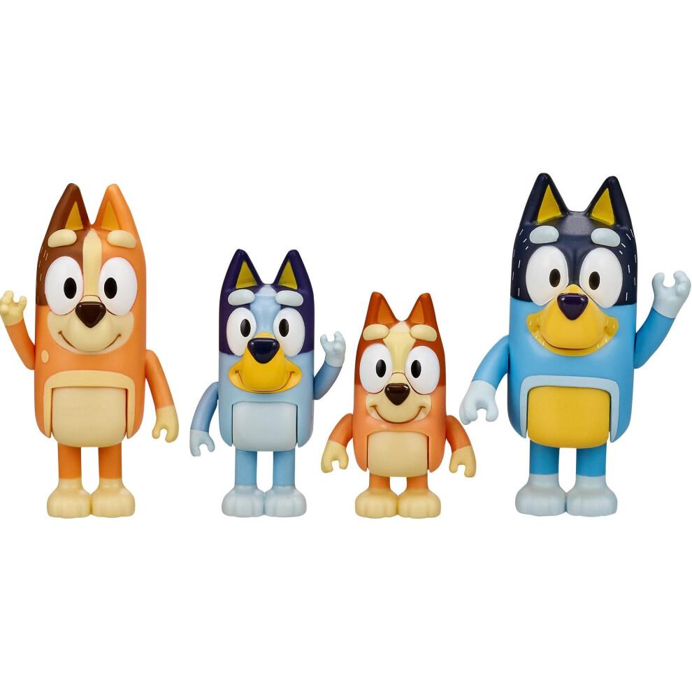 Bluey Family 4 Figure Pack
