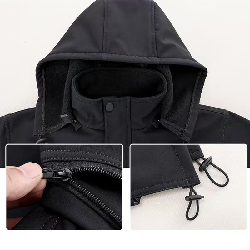 Зимние мужские горные теплые комплекты Водонепроницаемый спортивный костюм Толстовка Спортивные штаны Мужские утепленные комплекты Спортивный костюм