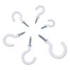 70 Pieces Screw in Eye Hooks, Multi Size Steel Ceiling Hooks Cup Hooks for Hanging Cup Jewelry Keyring Ornament