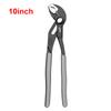 100mm Large Opening Water Pump Pliers Quick-Release Plumbing Pliers Multi-function Pipe Tube Wrench Water Pipe Clamp Pliers