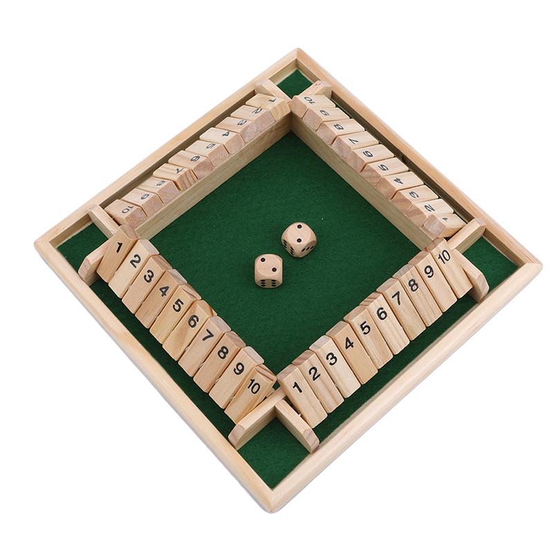 "Digital 2 People" Funny Puzzle Game Shut The Box Board Set Number Education Toys For Childern