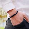 Новая Мода Мужской Кожаный Браслет Двойной Слой Панк Браслет Homme Pulseira Шнурок Мужской Подарок Для Него Крутые Аксессуары Байкера