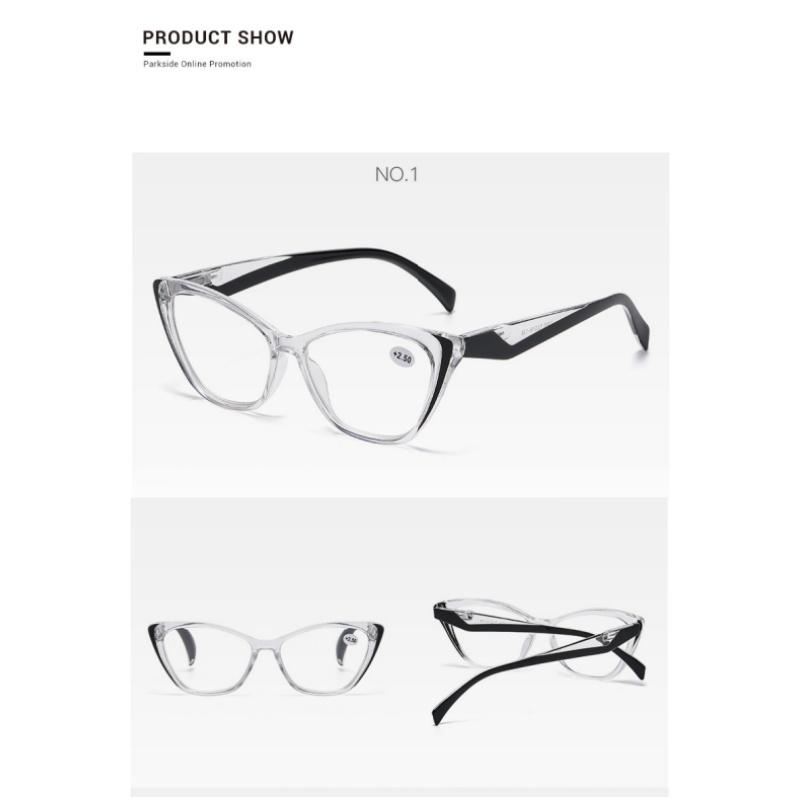 Модные очки для чтения для женщин, кошачий глаз, розовые, компьютерные очки для пресбиопии +1,0 +1,5 +2,0 +2,5 +3,0 +3,5 +4,0