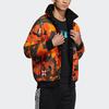 Adidas Aop Rev Jkt Double-Sided Warm Printed Stand Collar Sports Jacket Men Jacket Multicolor GT6478