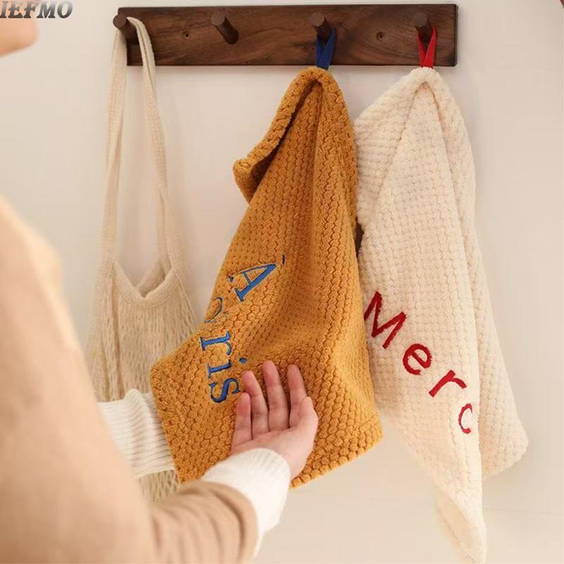 Super Absorbent Microfiber Hand Towels,Quick Drying Lint Free Kitchen Bathroom Towel, Highly Absorbent for Fast Hand Drying