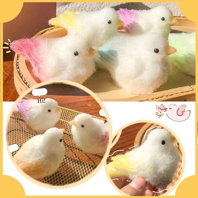 Игрушки-сжиматели Bird Taba, реалистичные мягкие игрушки-птицы, мягкие мягкие игрушки-фиджеты, сенсорные игрушки для снятия стресса, игрушки-фиджеты для взрослых и детей