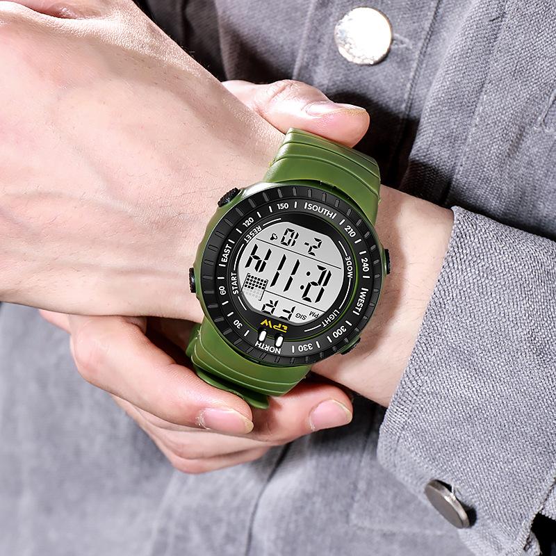 TPW Мужские роскошные аналоговые цифровые военные армейские спортивные светодиодные водонепроницаемые наручные часы