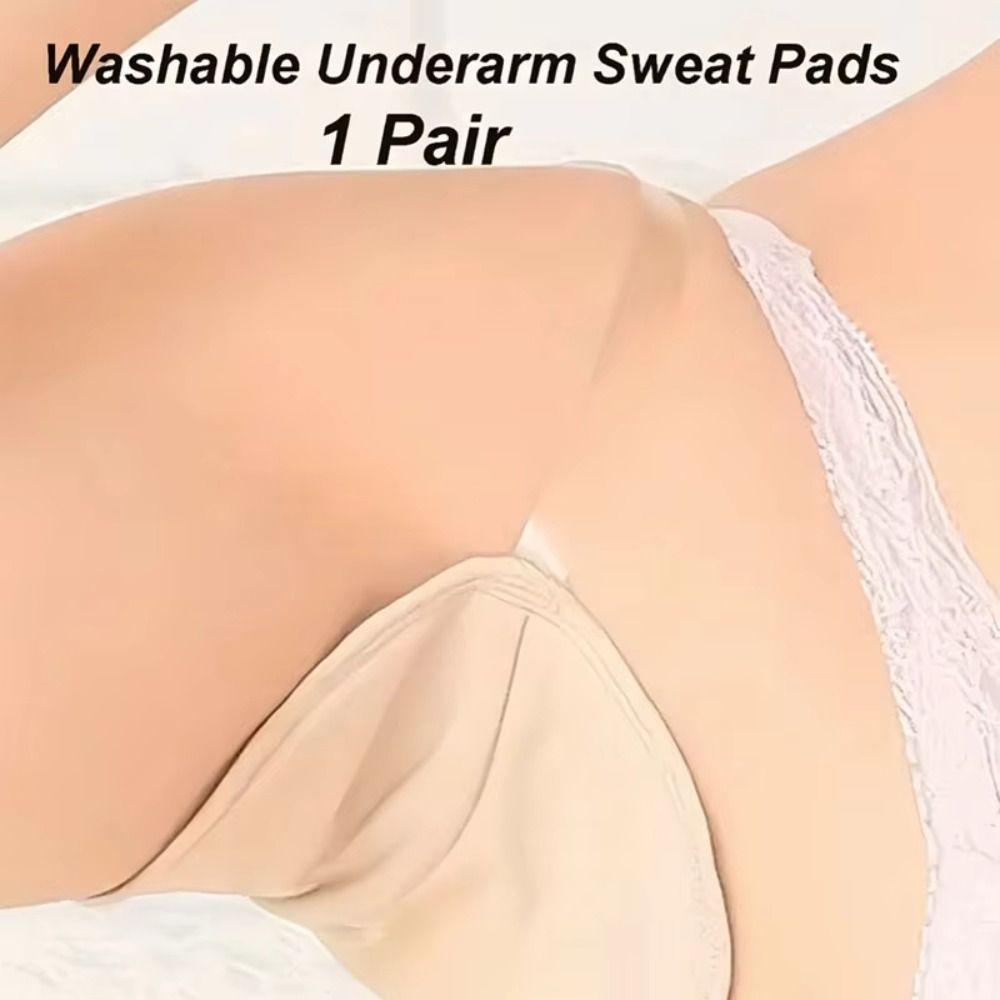 Invisible Underarm Sweat Pad Washable Absorbent Deodorant Pad Armpit Sweat Guard Daily Use
