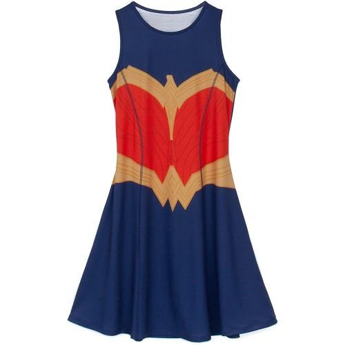Wonder Woman Женское/женское платье-костюм фигуристки