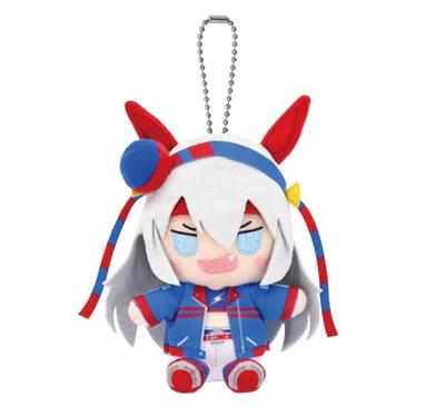 Uma Musume Cinderella Gray Тамамо Кросс Чиби Плюшевая Сидячая Маскот