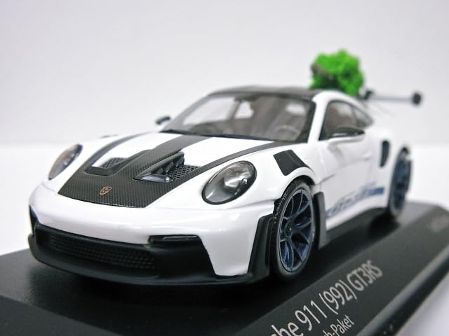 Европа Эксклюзивная Масштабная Модель Porsche 911 GT3 RS Пакет Weissach 2023 Рождественское Издание 1/43 (белый)