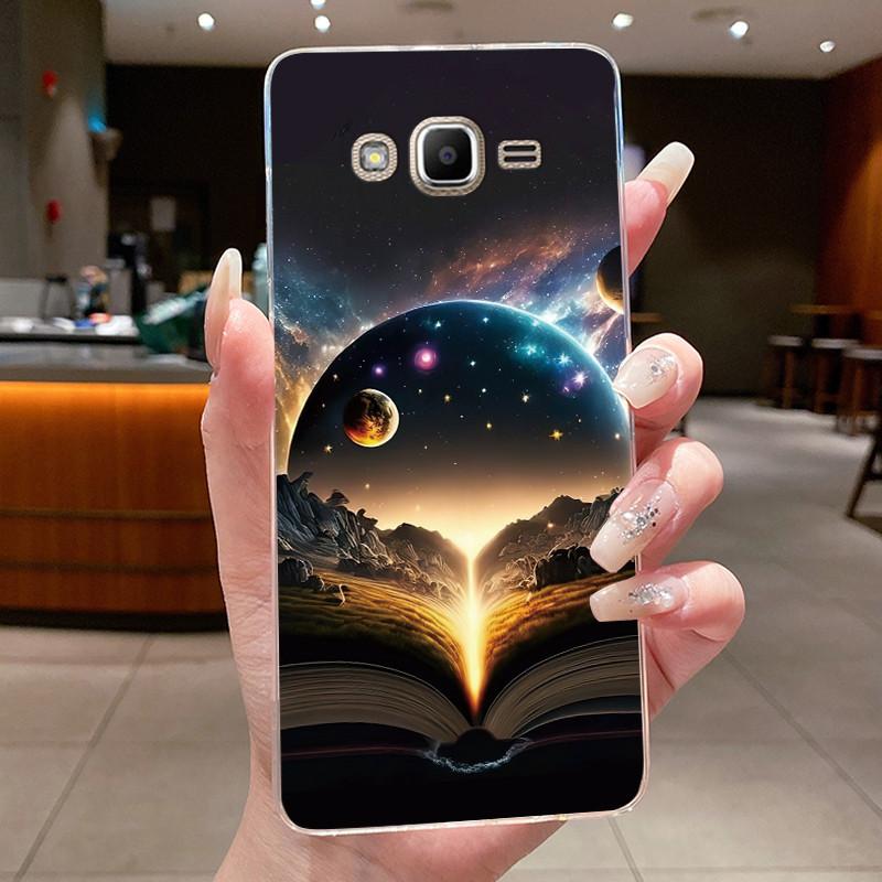 Casing For Samsung Galaxy J2 Prime / J2 Ace / Grand Prime SM-G530 G531H G532F G532G Cute Cool Boys Girls Transparent Phone Case
