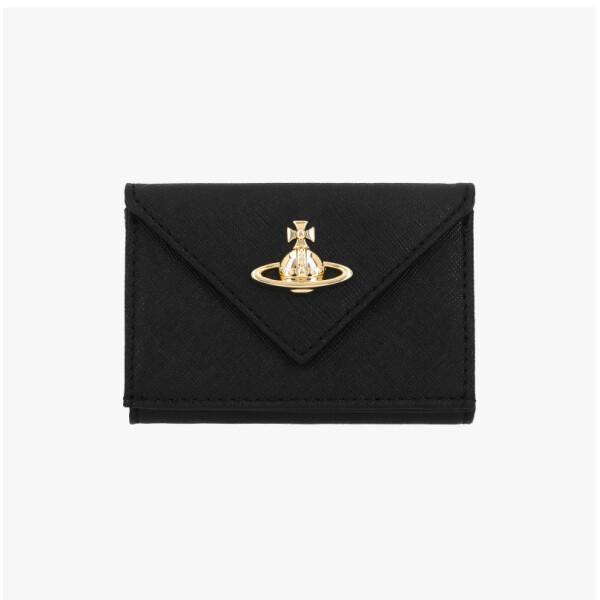 Vivienne Westwood Saffiano Envelope Billfold Wallet 5115002ew L001n N402