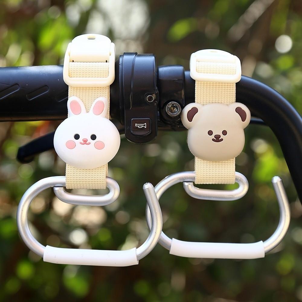 2PCS Extended Length Helmet Hanger Hanging Bracket Handlebar Mount Hook Daily Item Hanging