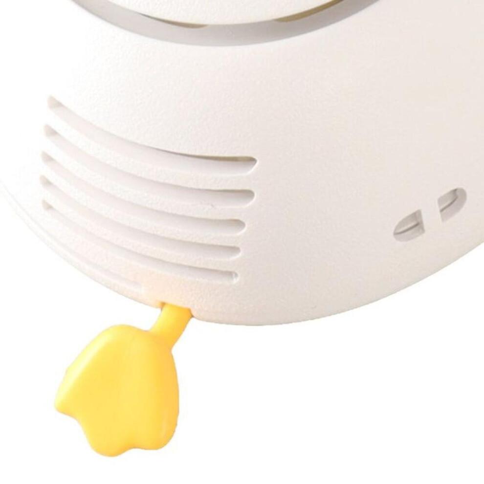 Hanging Neck Fan with Adjustable Strap, Cute Cartoon Duck Shape, Fan Holder, DIY Accessories less