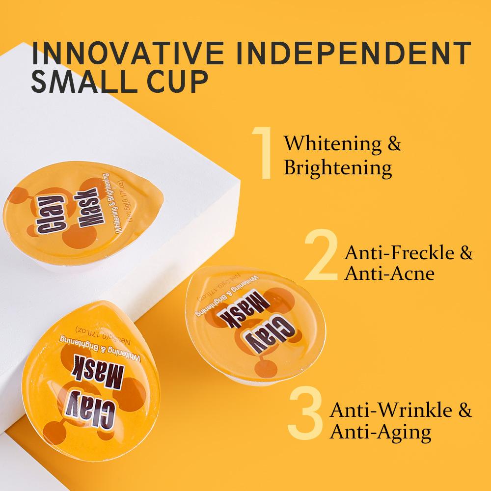 Очищающая грязевая маска из баклажана очищает поры, контролирует жирность кожи, улучшает омоложение кожи, мазок-маска