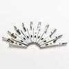 10x Stainless Steel Alligator Crocodile Test Clips Cable Lead Screw Probe Fixing Honesty
