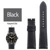Мягкий винтажный кожаный ремешок для часов 22 мм Для Tudor Strap Black Bay 1958 41 мм GMT Pelagos Складная пряжка Черный Коричневый Синий Браслет