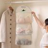Сумка для хранения нижнего белья, настенная дышащая сетчатая сумка, сумка для хранения носков, органайзер для гардероба, сумка для хранения игрушек и кукол