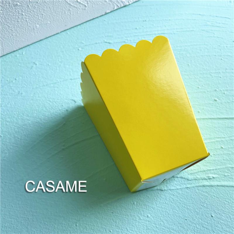 12 коробок для попкорна - бумажные коробки для конфет для вечеринок, свадеб и дней рождения - контейнер для закусок и угощений - Kids' Bir