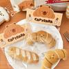 Decoration Plush Bread Key Chain Croissant Bag Pendant Creative Food Plush Keychain  Backpack Decor