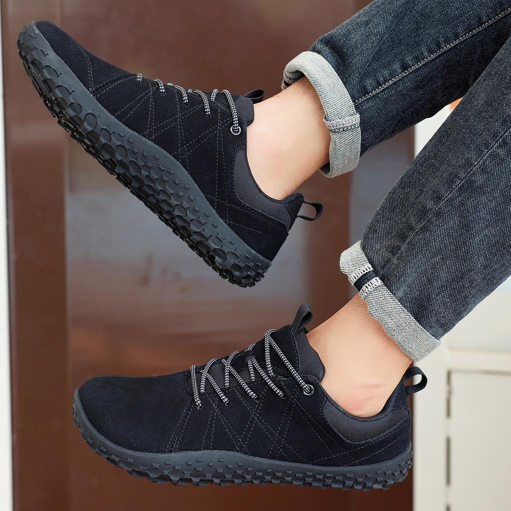 TUINANLE Новая минималистичная обувь для босиком Женская Мужская Широкий носок Обувь для босиком Сетчатые кроссовки для ходьбы Подошва с нулевым перепадом Размеры 37-48