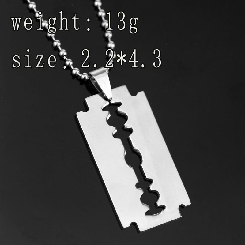 Панк Стиль Подвеска-Клинок из Сплава с Геометрическим Дизайном для Мужчин и Женщин