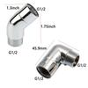 Angle Change Shower Elbow Adapter G1/2 Elbow Joint  Bathroom  Sprinkler Nozzle Accessories