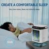 Portable Air Conditioner 3-Speed Small AC Unit Mini Air Cooler 900ML Water Tank Electric Fan With Humidifier for Bedroom Office