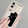 Чехол для телефона для Xiaomi Poco F8 C50 X3 Pro C61 X3 NFC C51 Привет Милый Черный Кот