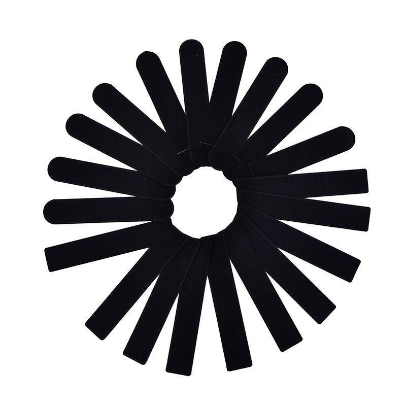 10Pcs Vintage Black Cloth Fountain Pen Case Bag Pen Holder Sleeve Pouch