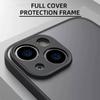Стильный матовый ПК чехол для телефона для iPhone 13 Mini 12 Pro Max Ударопрочный Защита от царапин