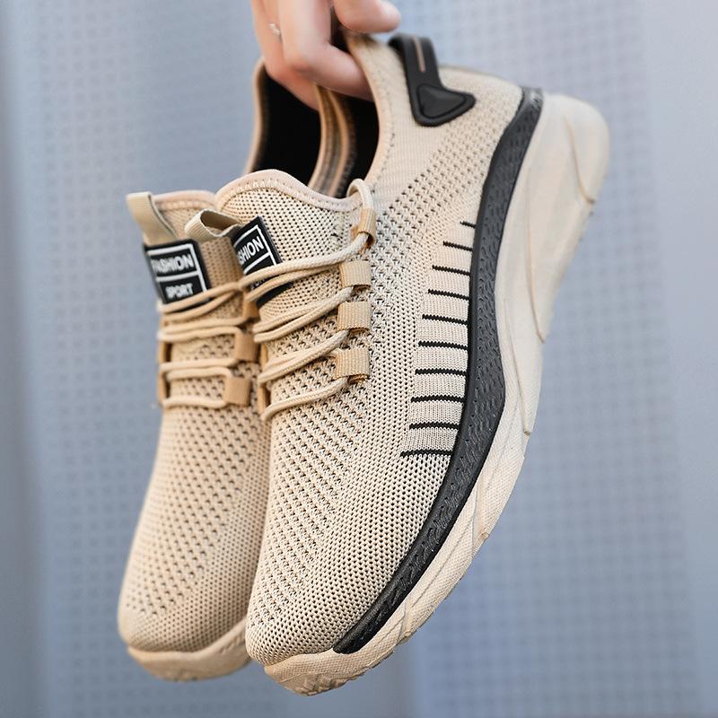 Мужская обувь лето новая обувь мужская спортивная обувь сетка дышащая мягкая подошва для бега повседневная обувь для бега