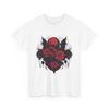 Skulls and Roses T Shirt Cotton Tee Unisex Graphic Shirt 7 Color Choice