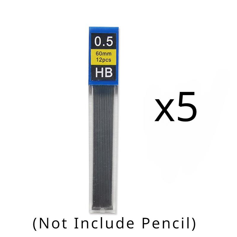 0.3 0.5 0.7 0.9 1.3 2.0 3.0mm Mechanical Pencil Full Metal Art Drawing Painting Automatic Pen Office School Supply Stationery