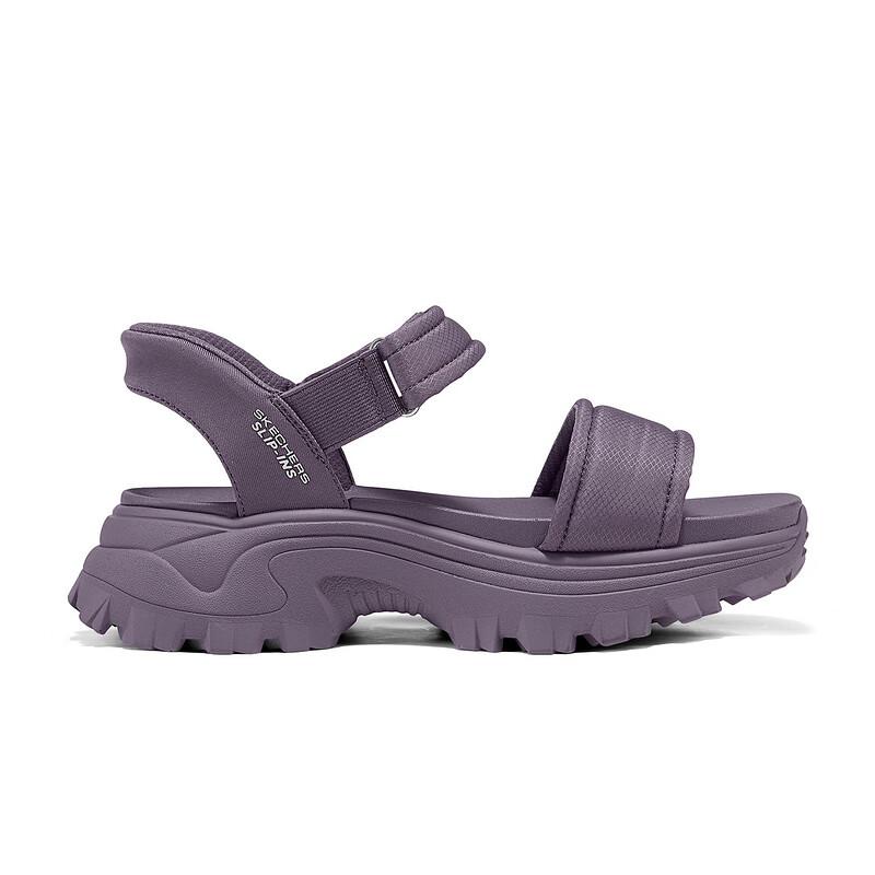 Skechers Повседневные Удобные Универсальные Пляжные Сандалии Женские Сандалии Розово-Розовые 119872-MVE