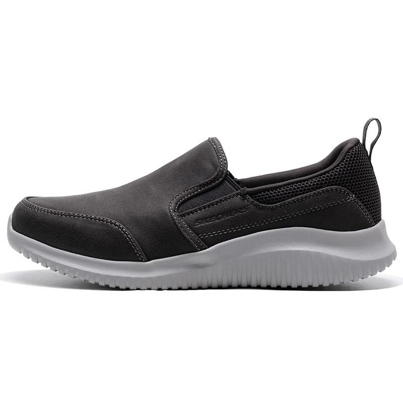 Skechers Мужская удобная обувь для ходьбы без шнурков