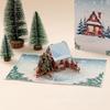 Popular Christmas Greeting Card Gift 3D Three-Dimensional Greeting Card Creative Holiday Wishes Christmas Tree Card