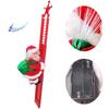 Electric Toys Climbing Rope Climbing Ladder Climbing Chimney Santa Claus for Christmas Decoration Christmas Gifts