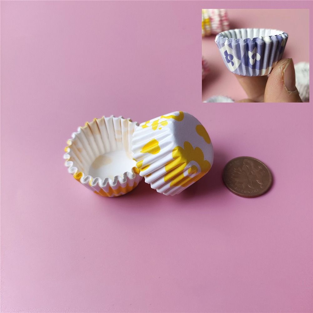 1000pcs Greaseproof Paper Cupcake Liners Disposable Cupcake Wrappers Fashion Muffin Baking Cups