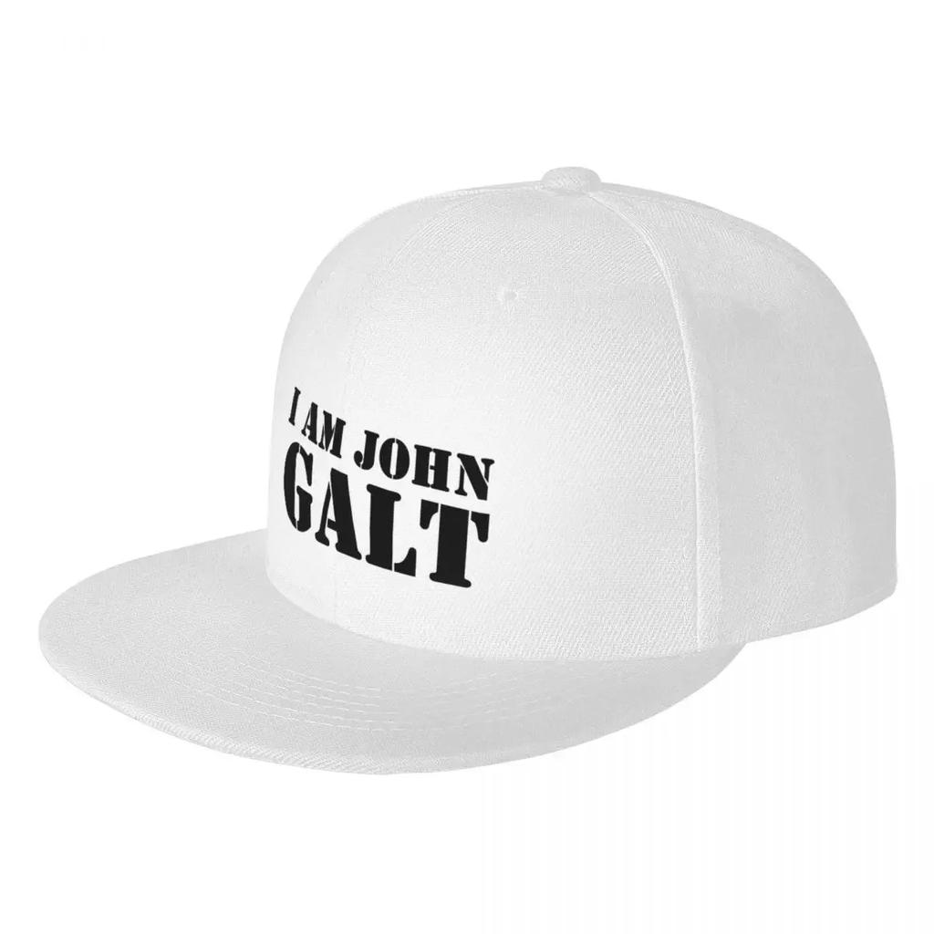 I am John Galt Baseball Cap Hat Luxury Brand Wild Ball Hat Unisex Womens