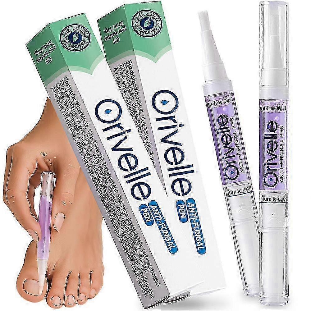 1-3PCS Nail Fungus Repair Treatment Pen Set, Enriched with Tea Tree Oil, Effective Solution for Damaged Nail Care