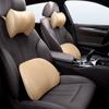 Подушка для шеи автомобиля, поясничная поддержка талии, подголовник, подушки для спины, подушка для сиденья, чехлы из пены с эффектом памяти, авто