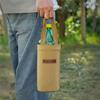 Canvas Cup Holder Bag Portable Tote For Thermos Flask Water Bottle Umbrella Universal Outdoor Accessory